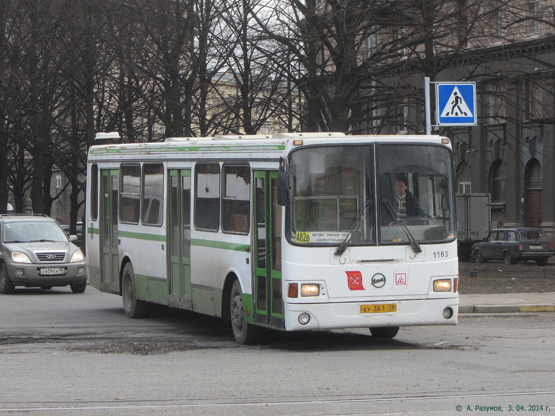 Санкт-Петербург, ЛиАЗ-5256.25 № n183