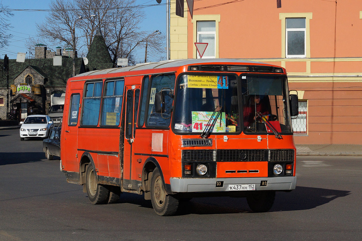 Нижегородская область, ПАЗ-32053 № К 437 НН 152