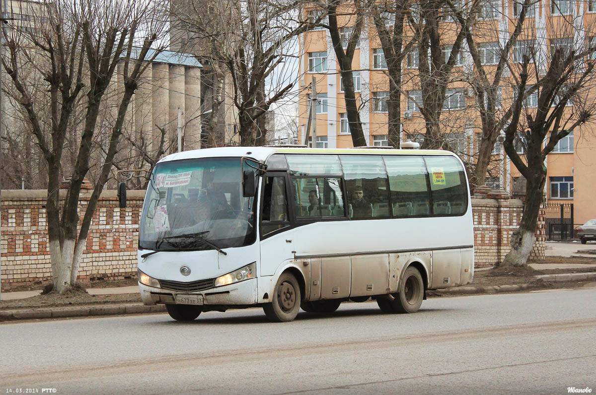 Ивановская область, Yutong ZK6737D № Н 677 ХЕ 37