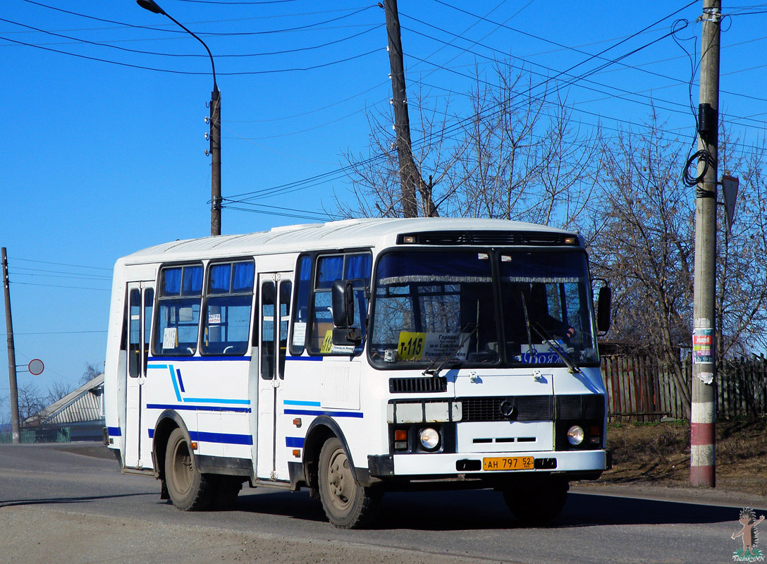 Нижегородская область, ПАЗ-32054 № АН 797 52