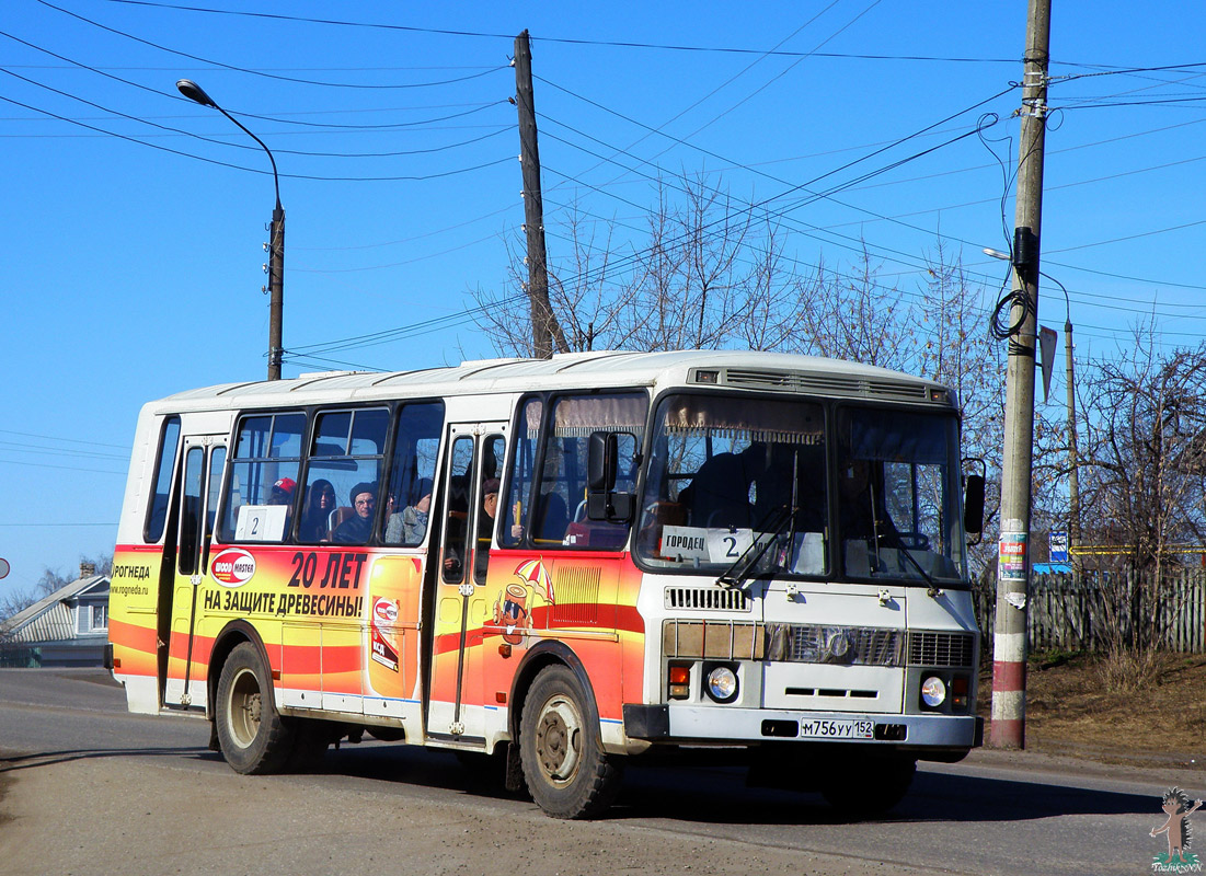 Ніжагародская вобласць, ПАЗ-4234 № М 756 УУ 152