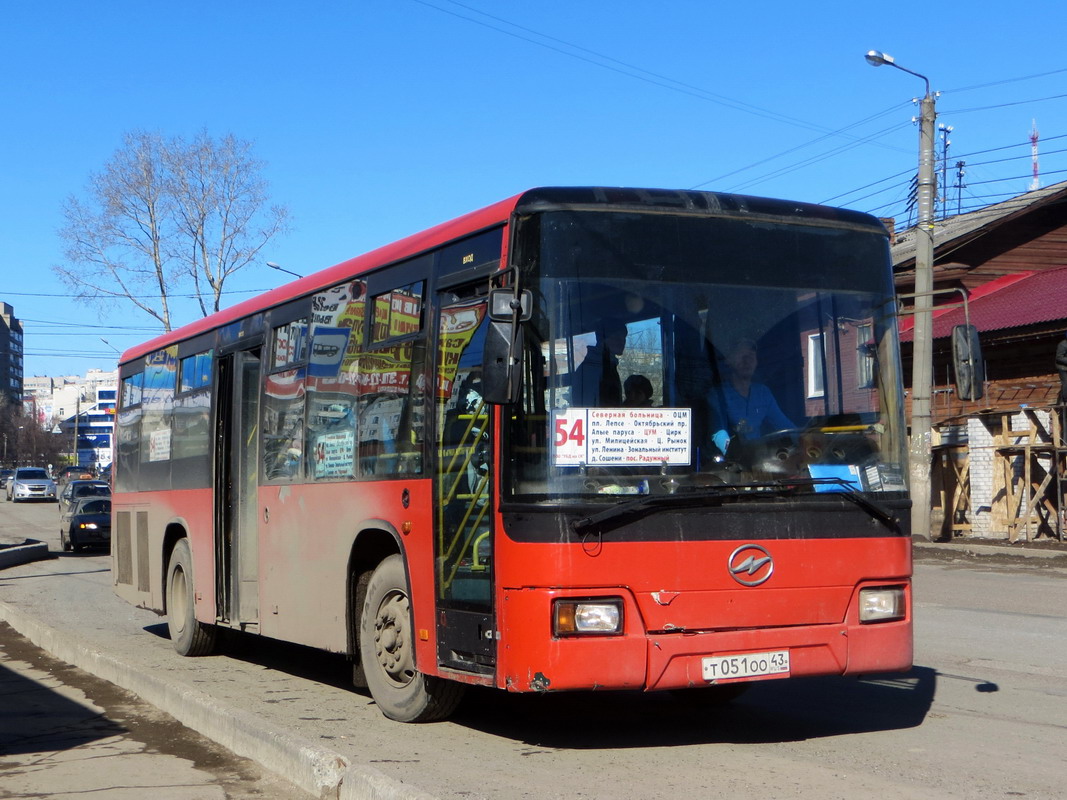 Кировская область, Higer KLQ6118GS № Т 051 ОО 43