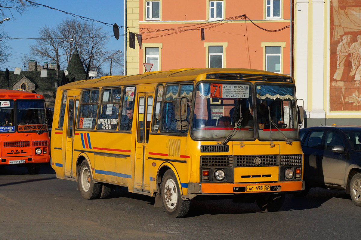 Нижегородская область, ПАЗ-4234 № АС 498 52