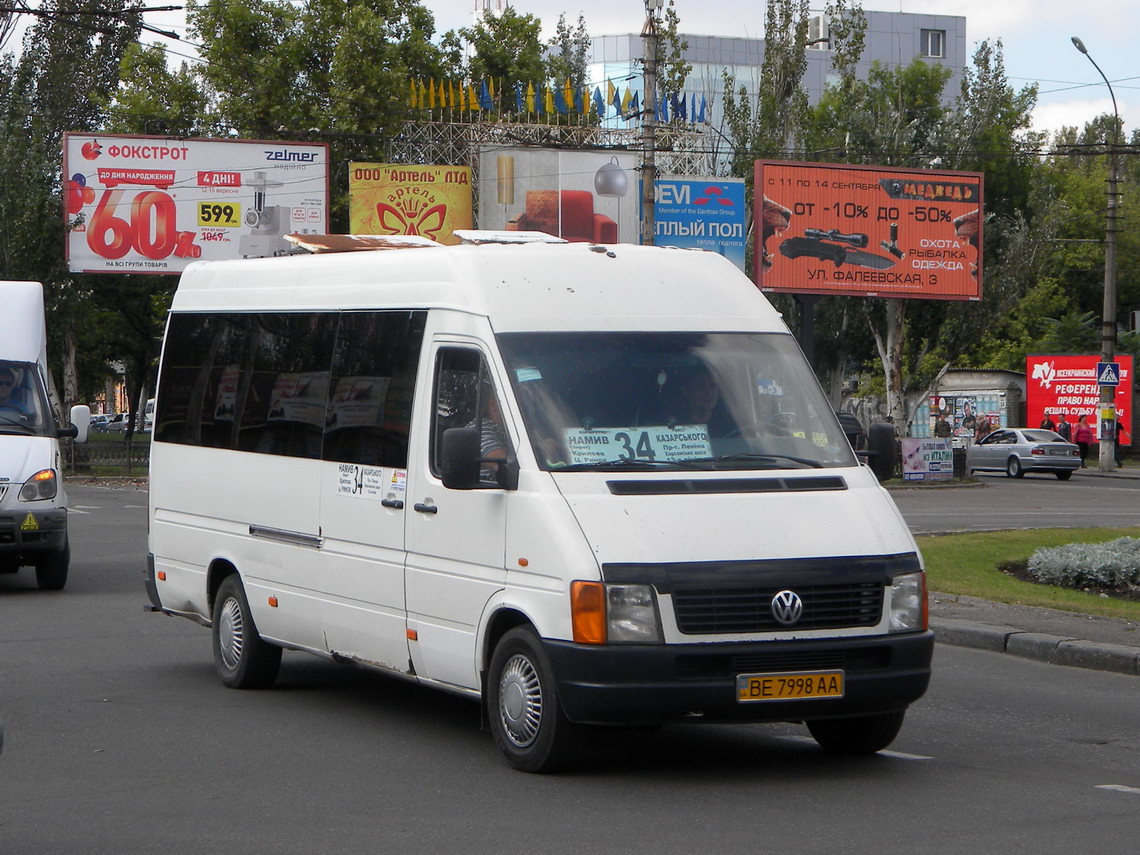 Николаевская область, Volkswagen LT35 № BE 7998 AA