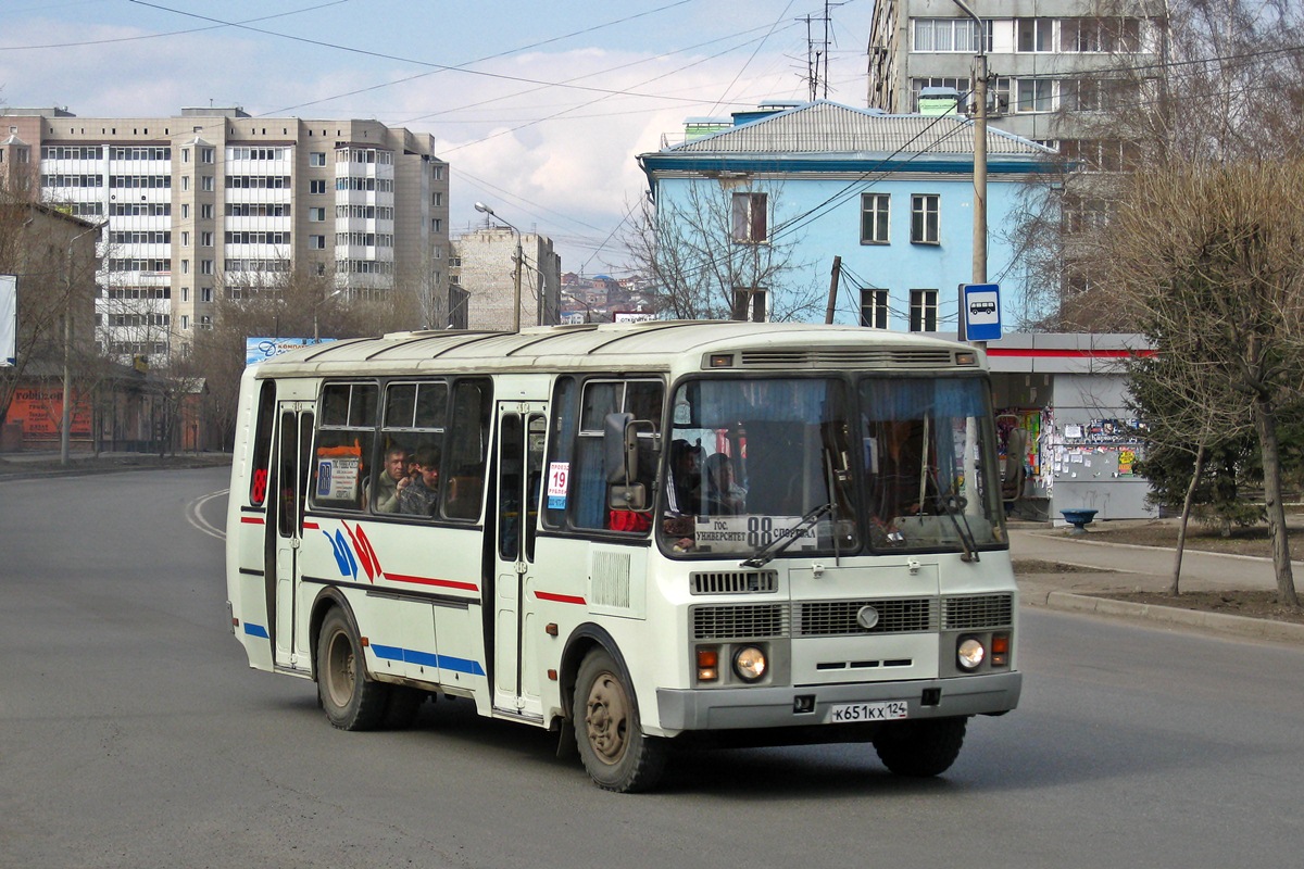 Красноярский край, ПАЗ-4234 № К 651 КХ 124