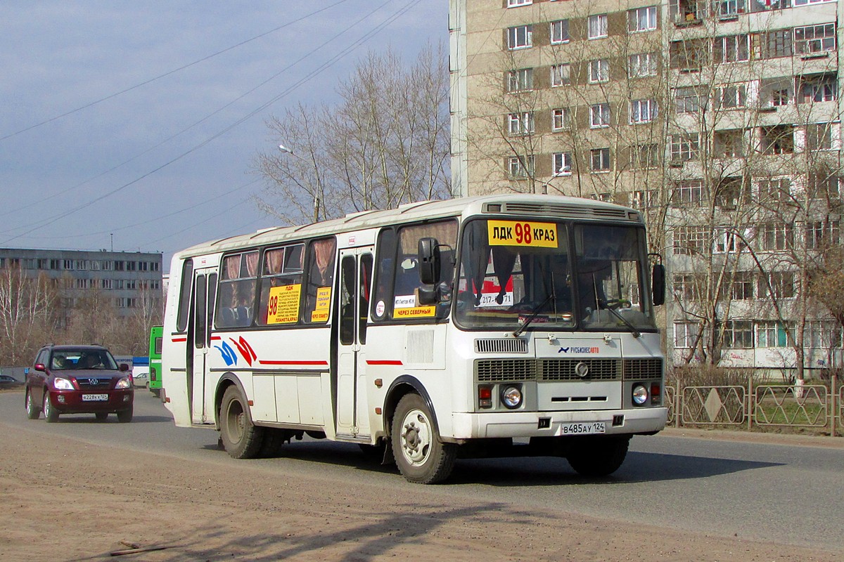 Красноярский край, ПАЗ-4234 № В 485 АУ 124