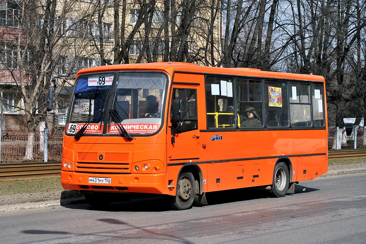 Нижегородская область, ПАЗ-320402-05 № М 431 МУ 152