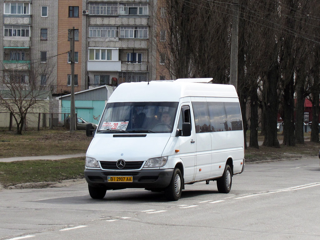 Полтавская область, Mercedes-Benz Sprinter W903 311CDI № BI 2907 AA