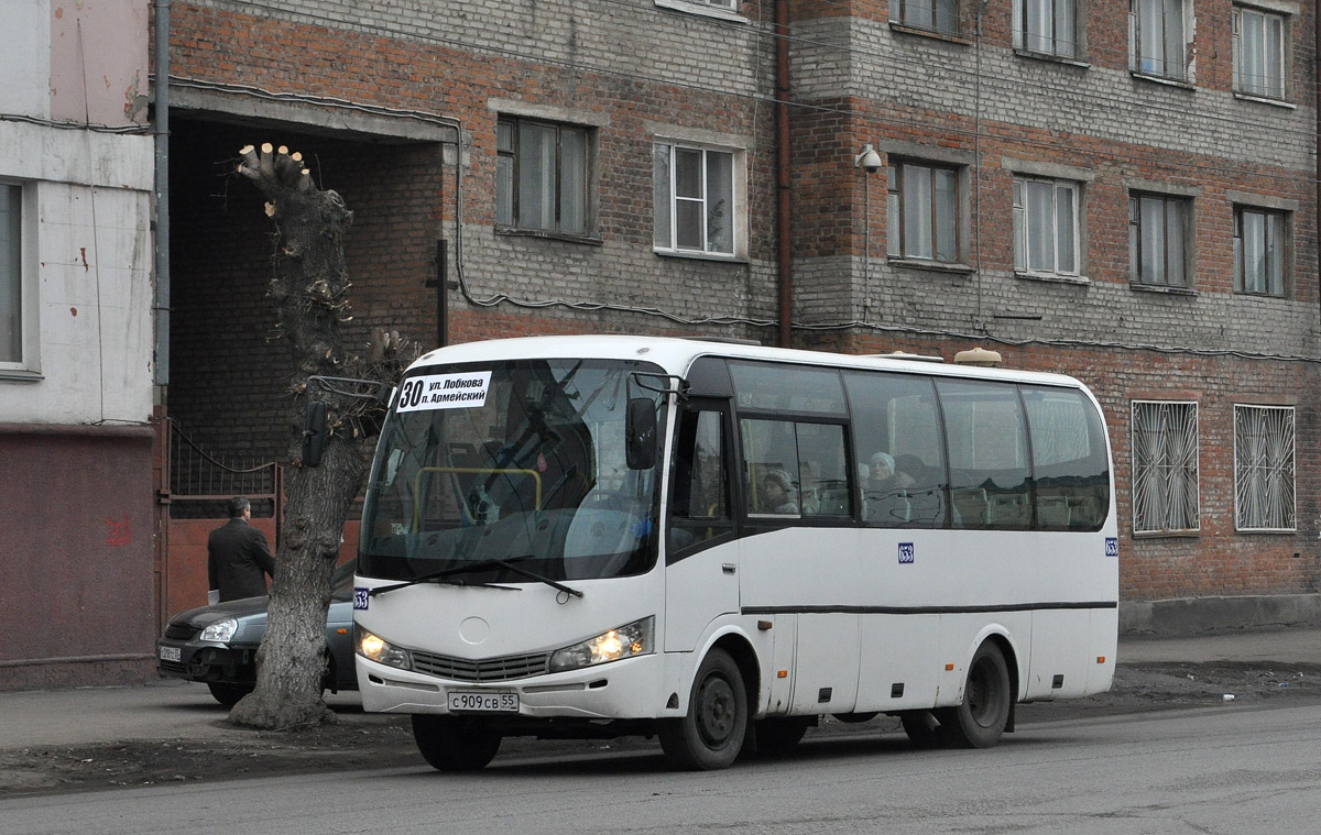 Омская область, Yutong ZK6737D № 653