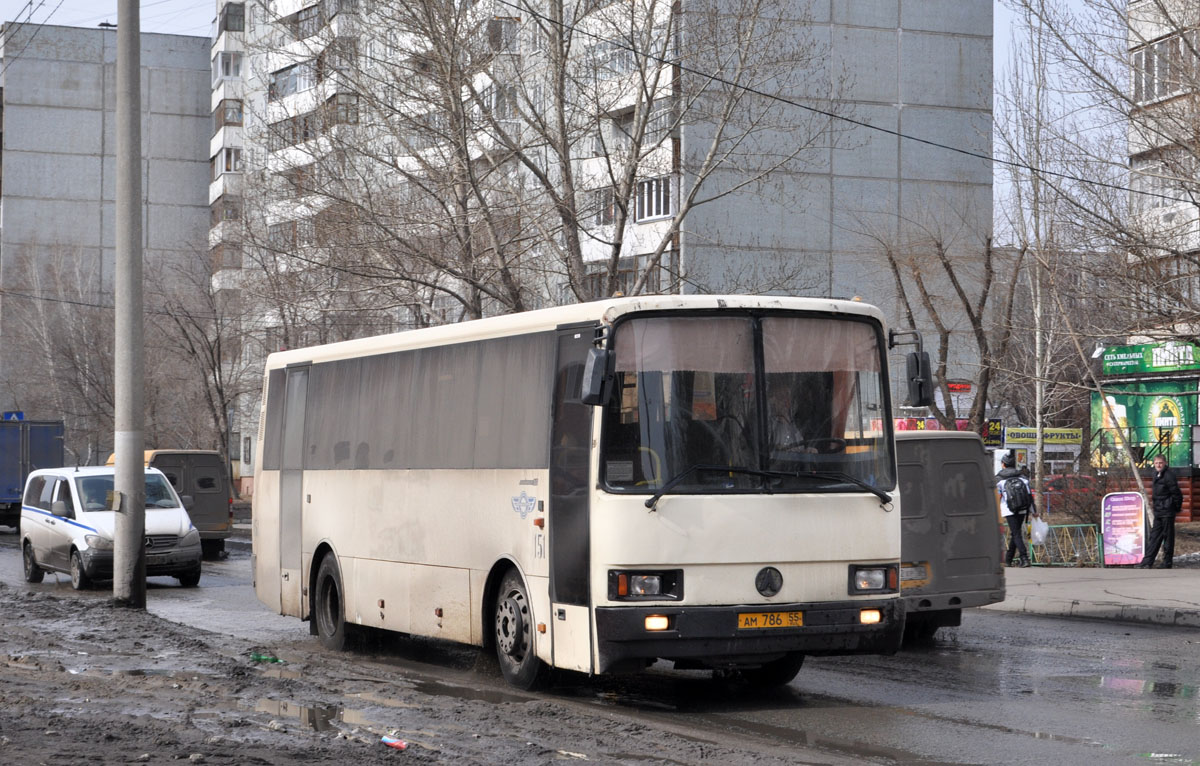 Омская область, ЛАЗ-4207JT "Лайнер-10" № 151