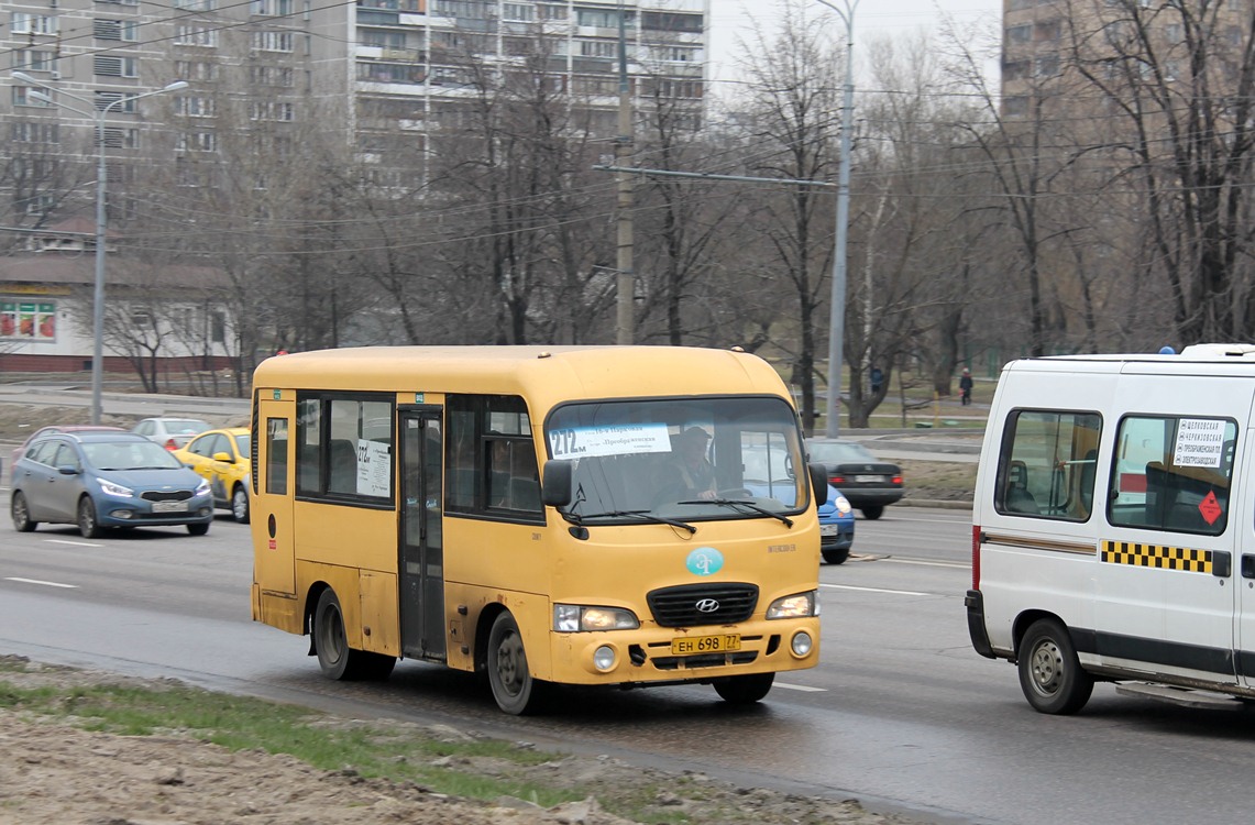 Москва, Hyundai County SWB (ТагАЗ) № ЕН 698 77