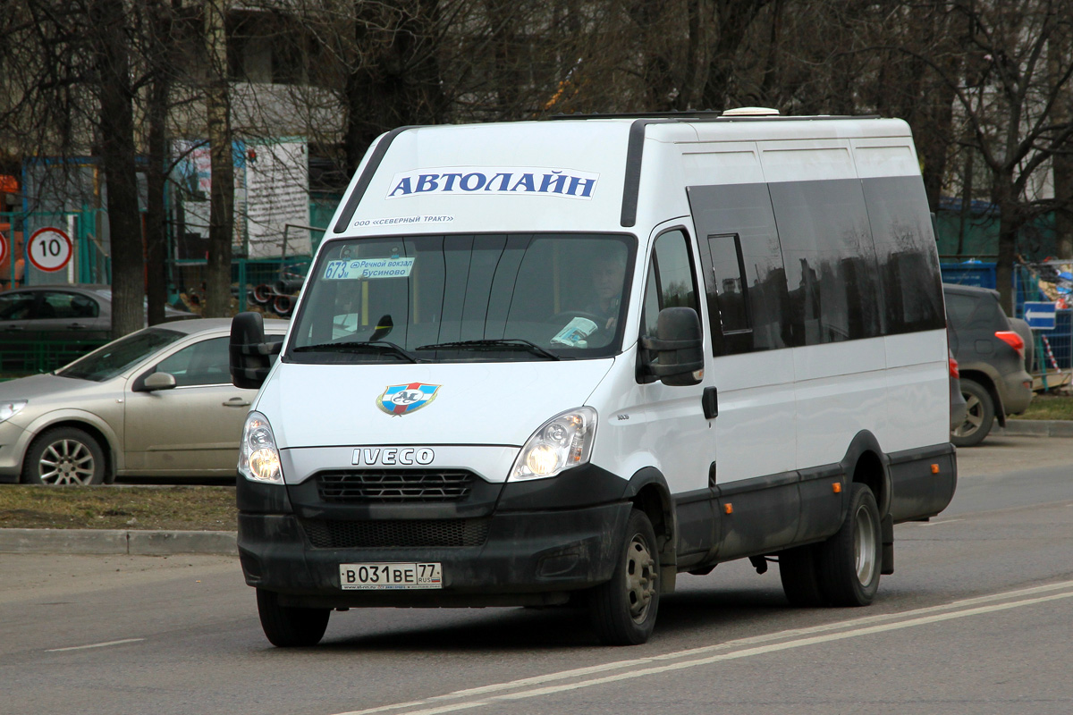 Москва, Нижегородец-2227UU (IVECO Daily) № В 031 ВЕ 77