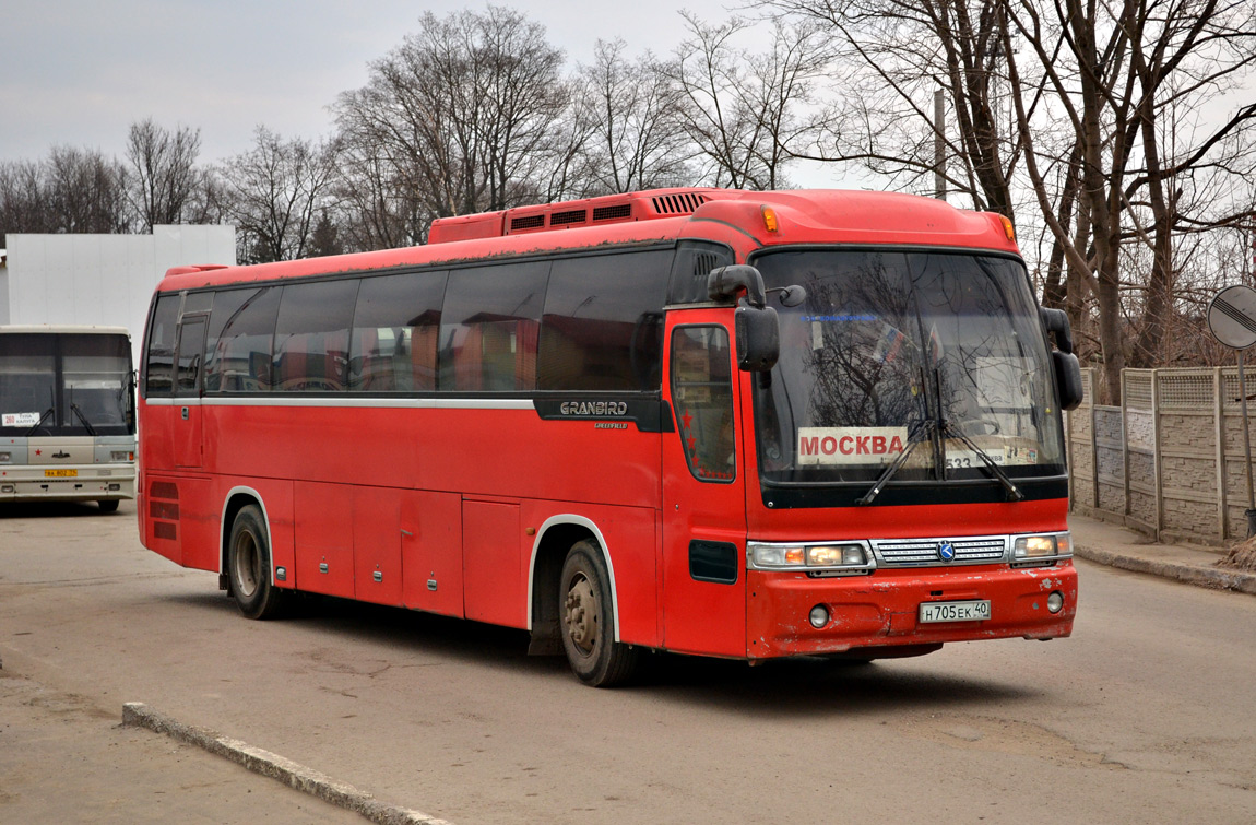 Калужская область, Kia Granbird № Н 705 ЕК 40 — Фото — Автобусный транспорт