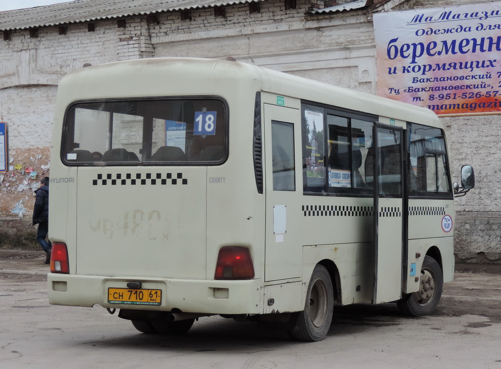 Ростовская область, Hyundai County SWB C08 (РЗГА) № СН 710 61