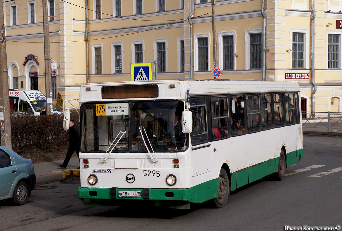 Санкт-Петербург, ЛиАЗ-5256.25 № 5295