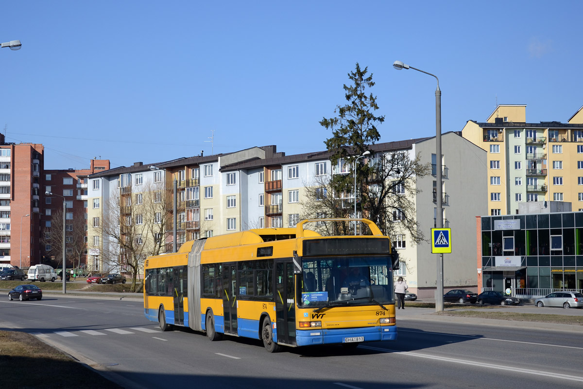 Lithuania, Heuliez GX417 GNV # 874