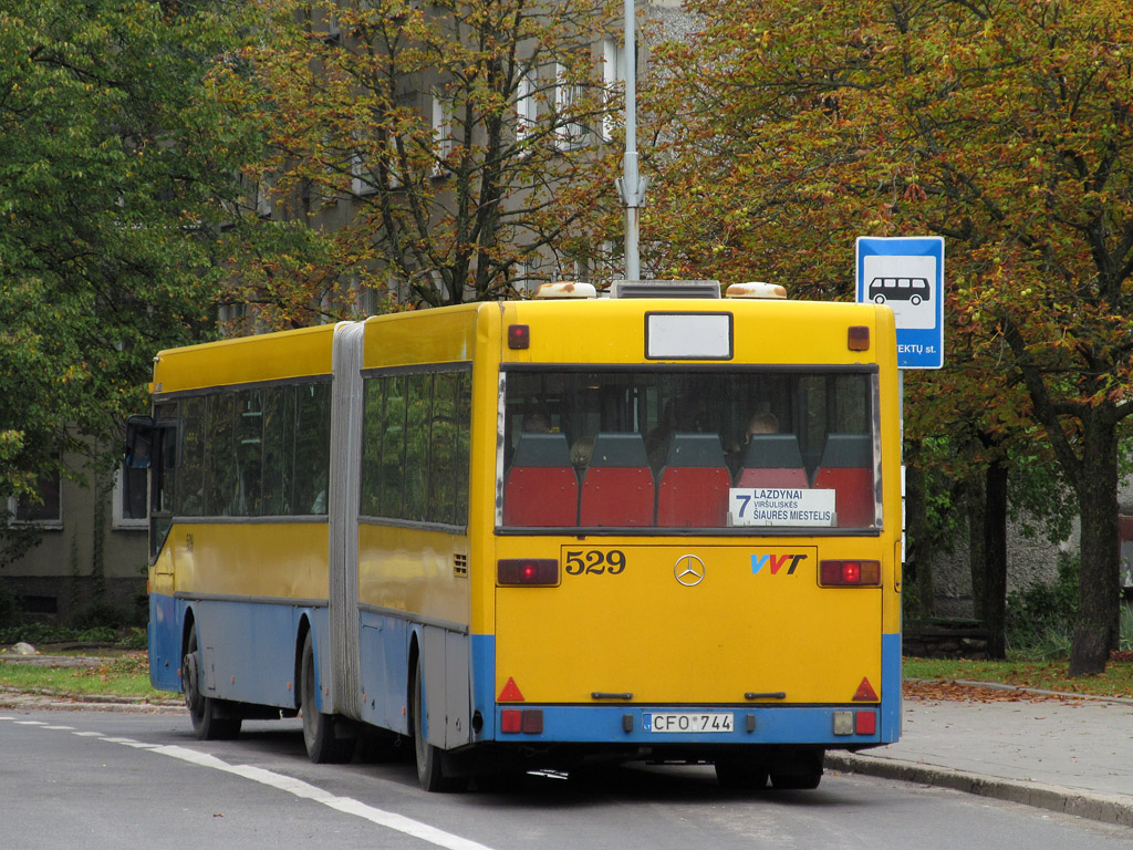 Литва, Mercedes-Benz O405G № 529