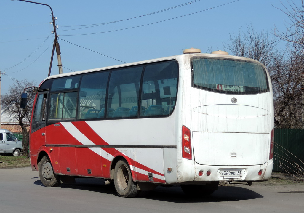 Ростовская область, Yutong ZK6737D № У 362 РК 161