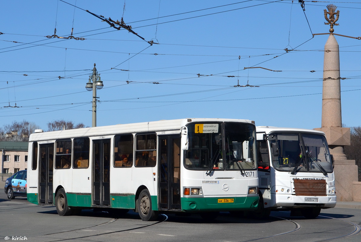 Санкт-Петербург, ЛиАЗ-5256.25 № 2171