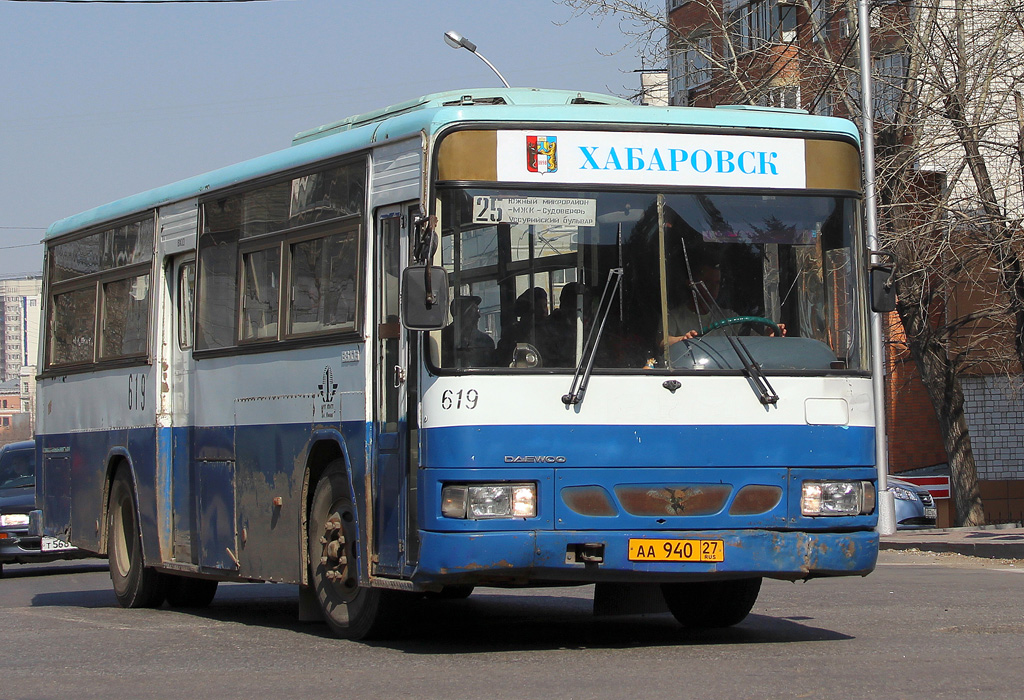 Хабаровский край, Daewoo BS106 Royal City (Busan) № 619