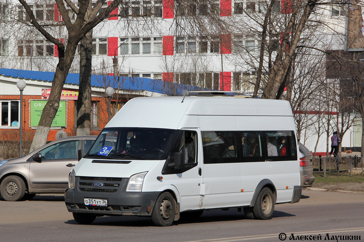 Voronezh region, Nizhegorodets-222702 (Ford Transit) # О 351 УТ 36