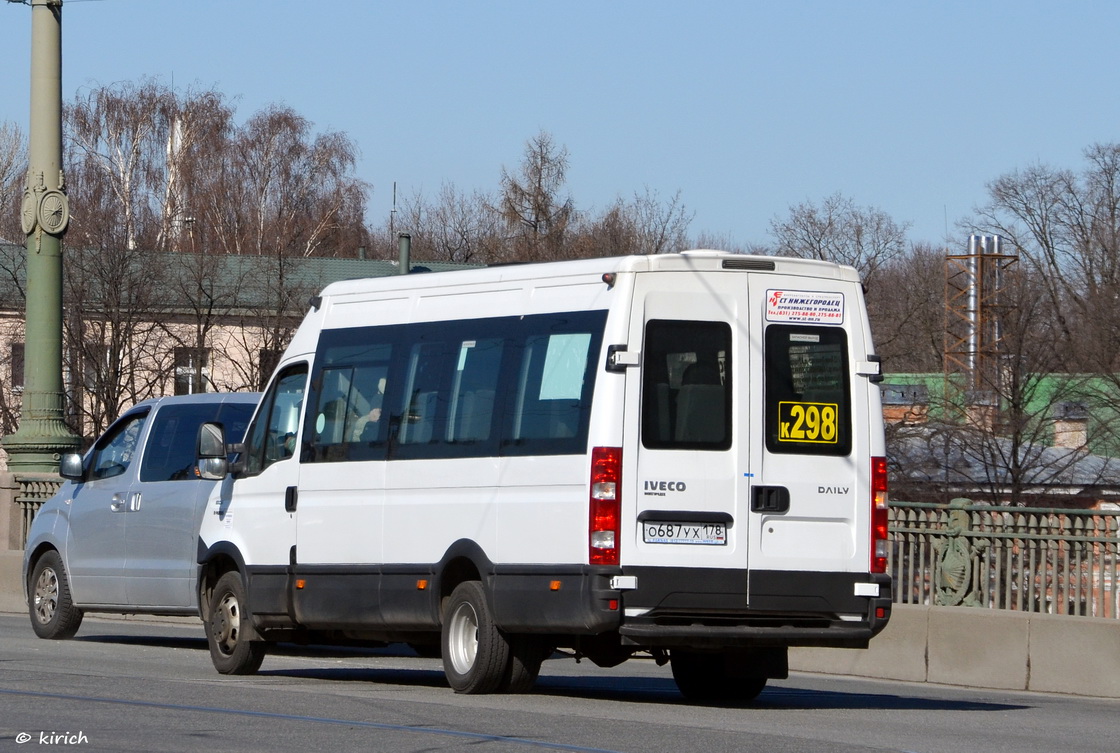 Санкт-Петербург, Нижегородец-2227UT (IVECO Daily) № О 687 УХ 178