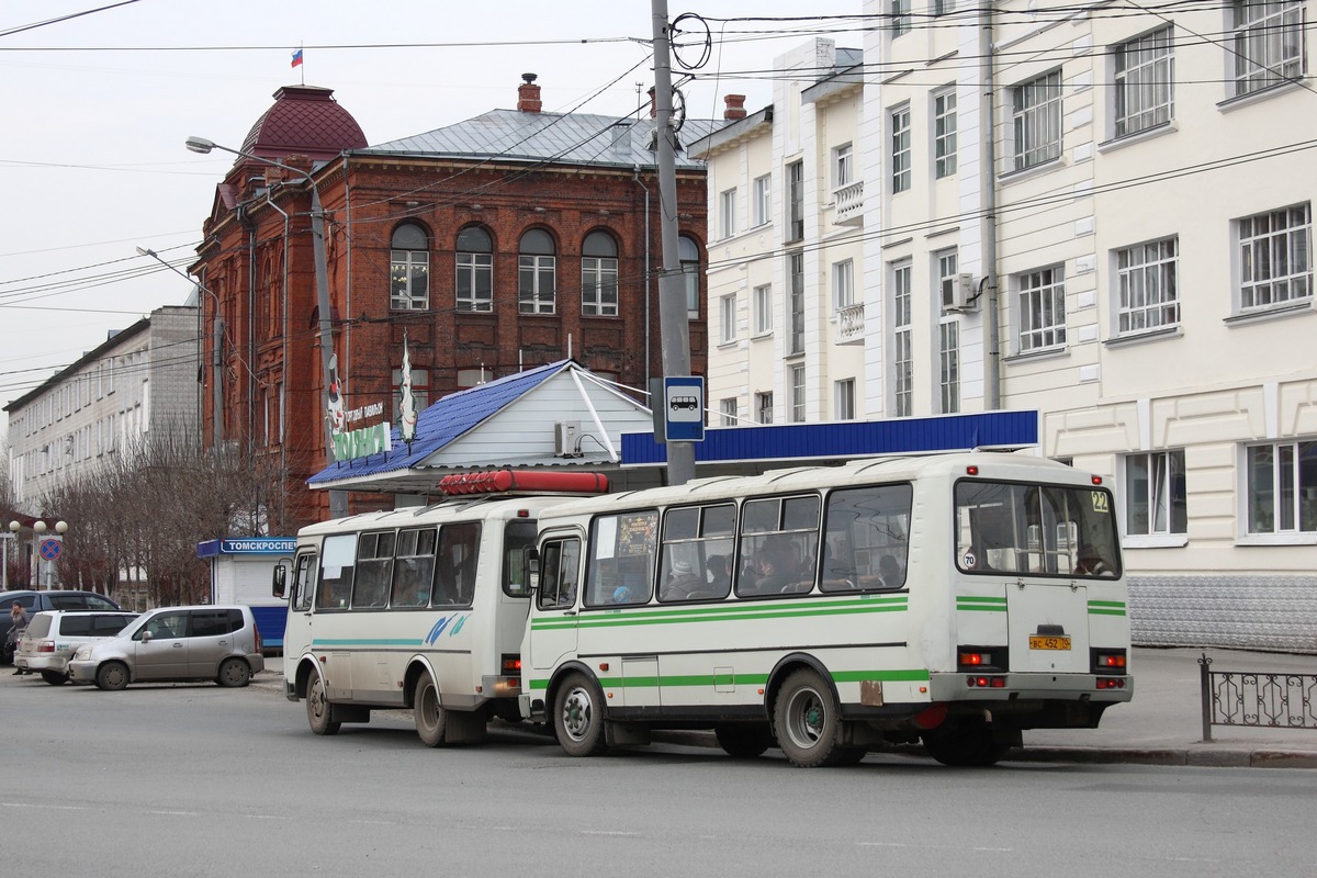 Томская область, ПАЗ-32054 № ВС 452 70