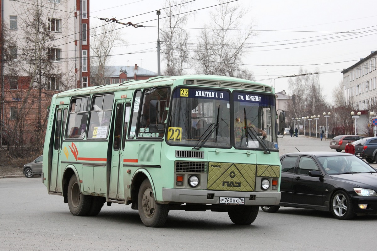 Томская область, ПАЗ-32054 № Е 760 ХХ 70