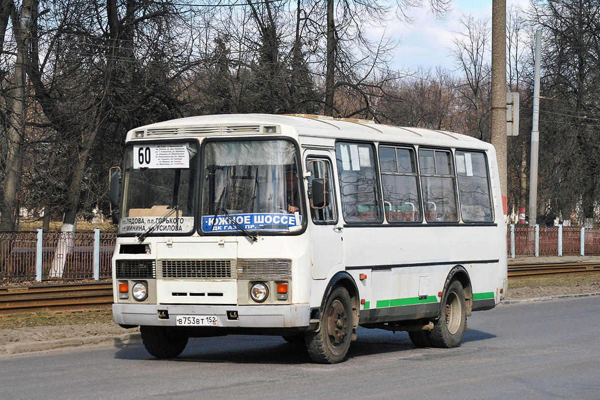 Нижегородская область, ПАЗ-32054 № В 753 ВТ 152