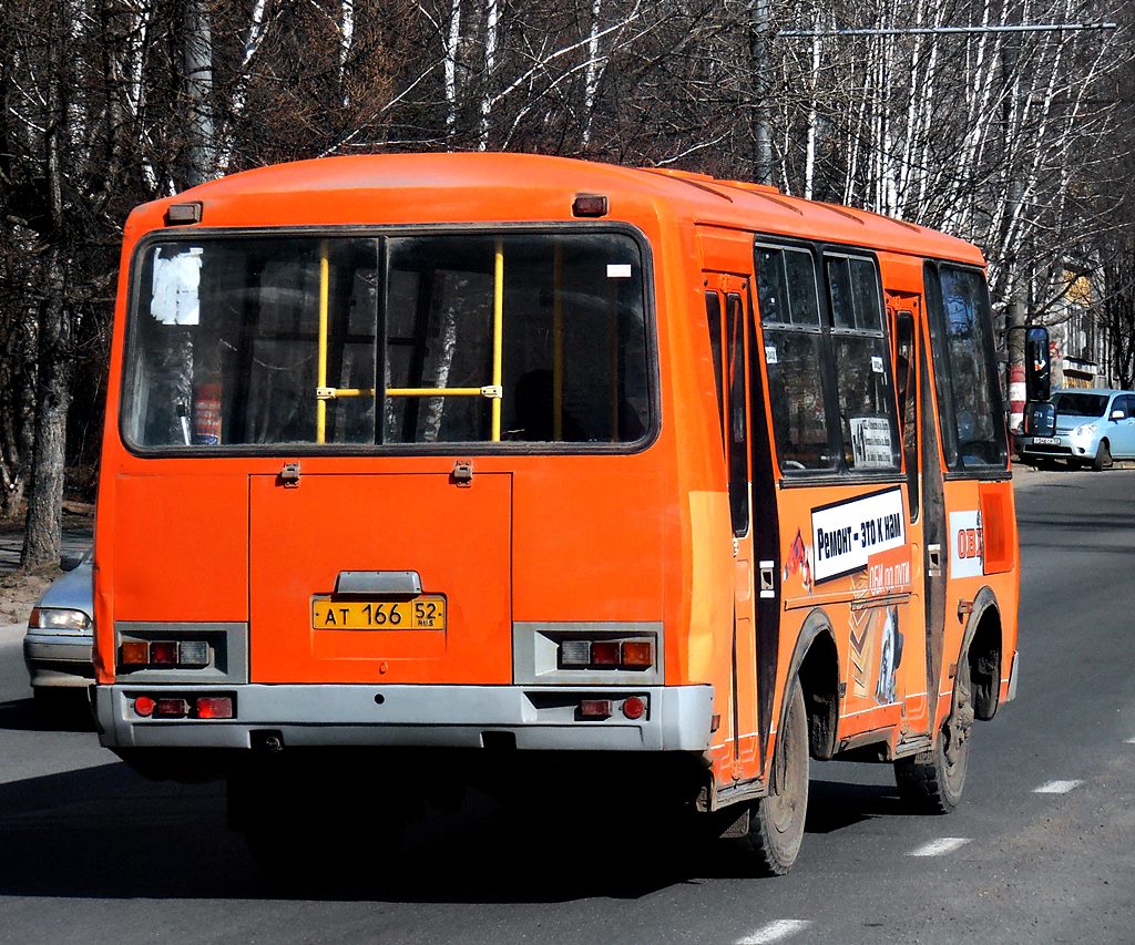 Нижегородская область, ПАЗ-32054 № АТ 166 52