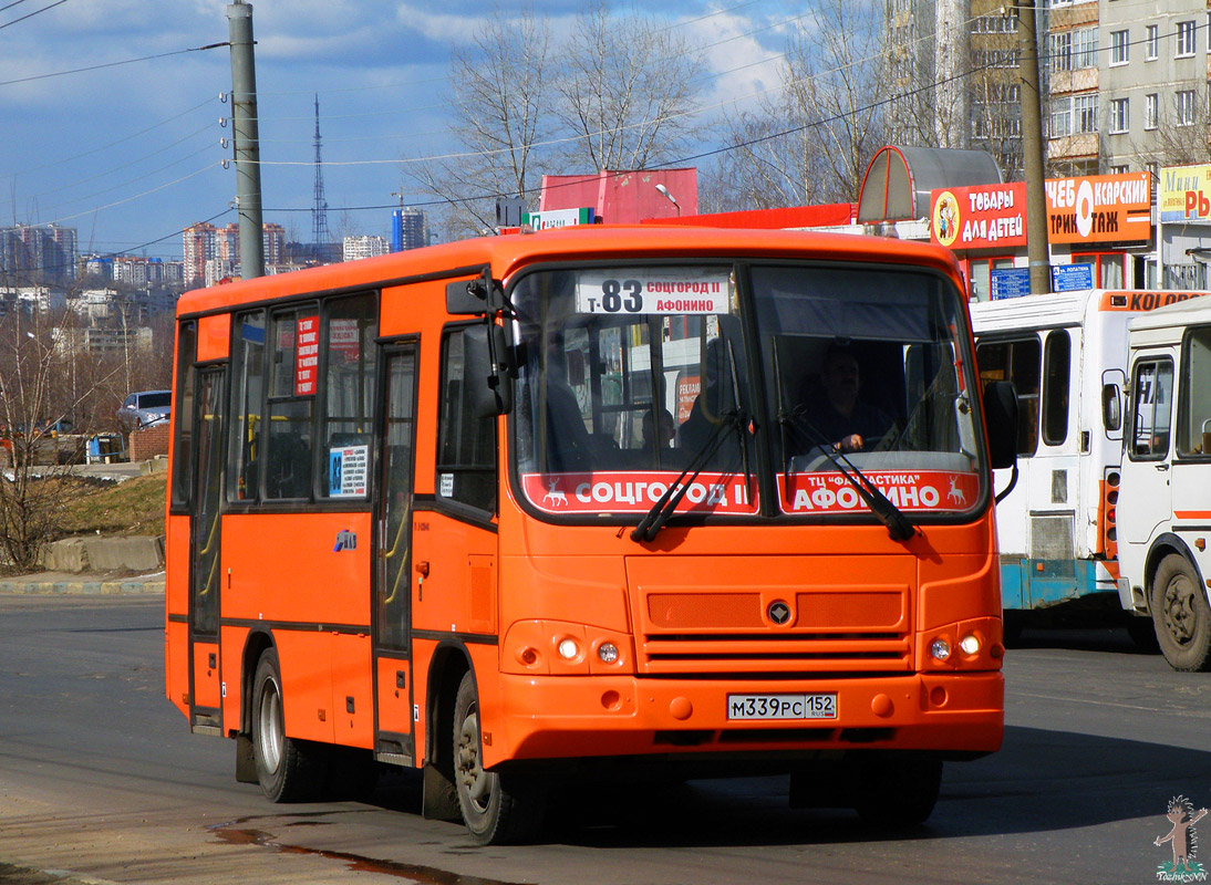 Нижегородская область, ПАЗ-320402-05 № М 339 РС 152