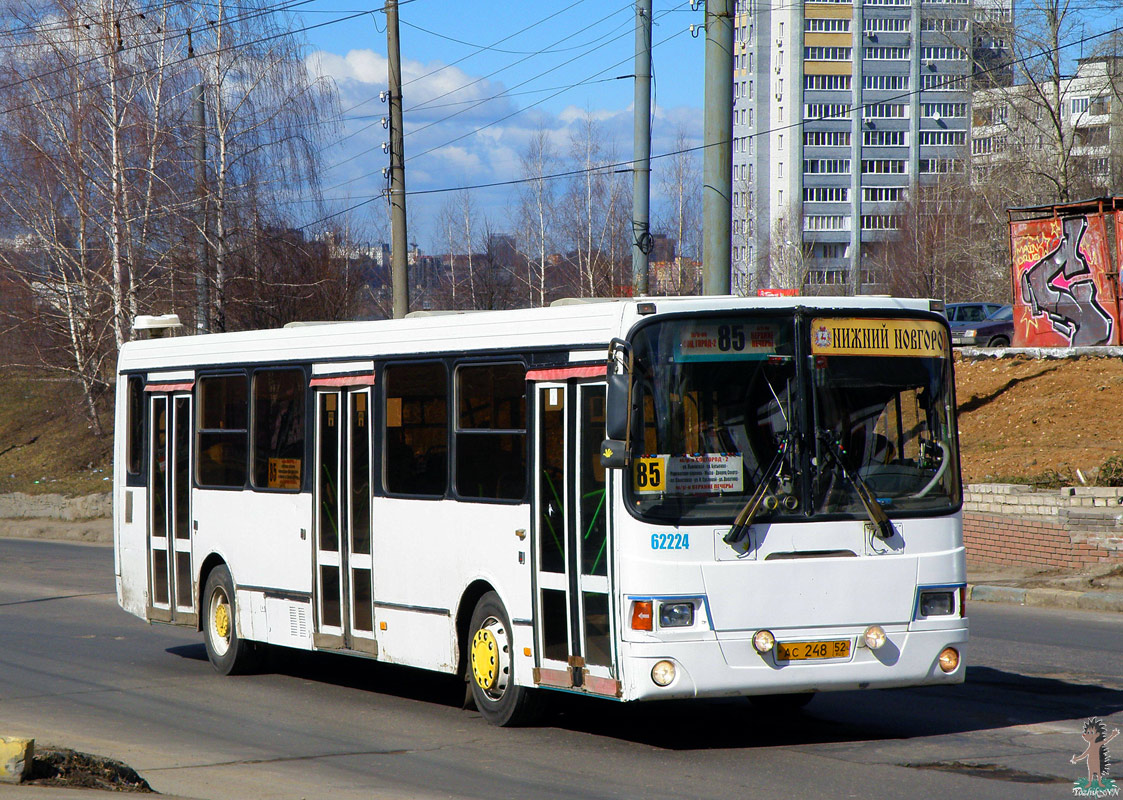 Nizhegorodskaya region, LiAZ-5293.00 Nr. 62224