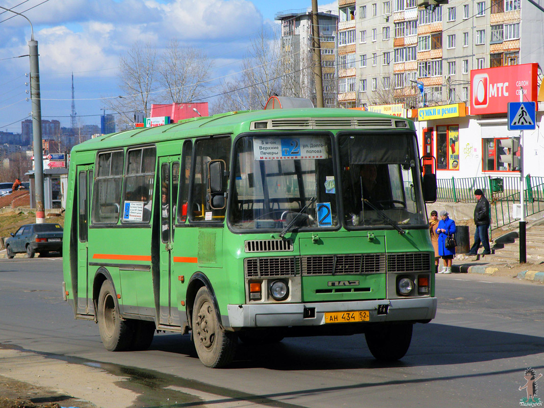 Нижегородская область, ПАЗ-32054 № АН 434 52