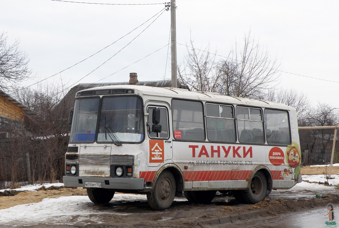 Нижегородская область, ПАЗ-32053 № А 996 МУ 152