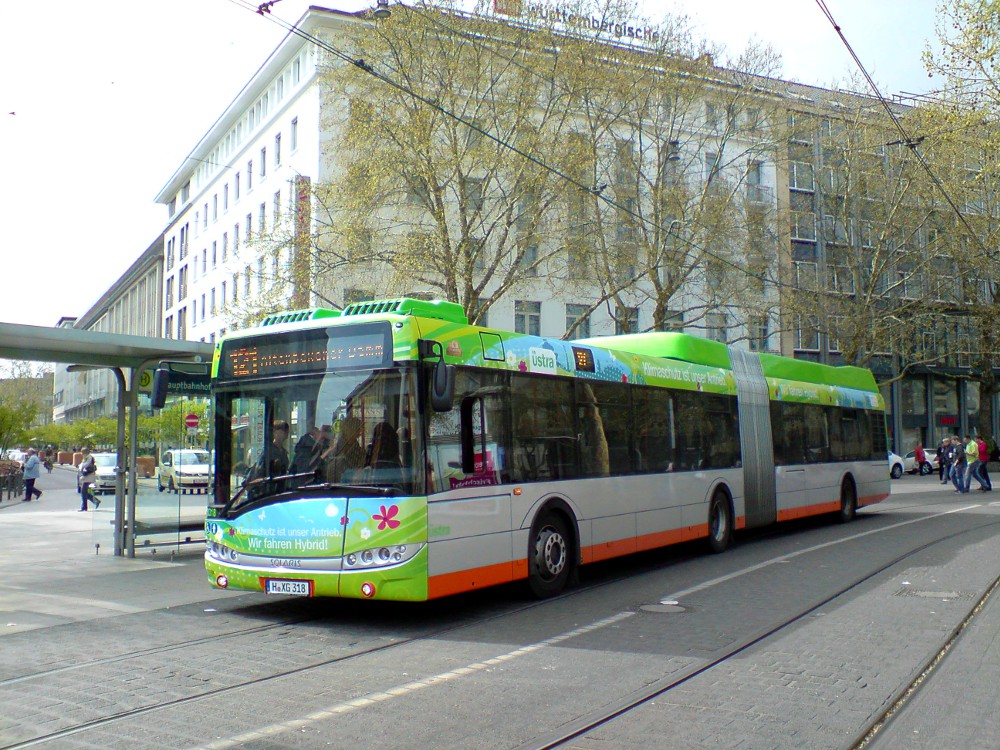 Нижняя Саксония, Solaris Urbino III 18 hybrid № 8318