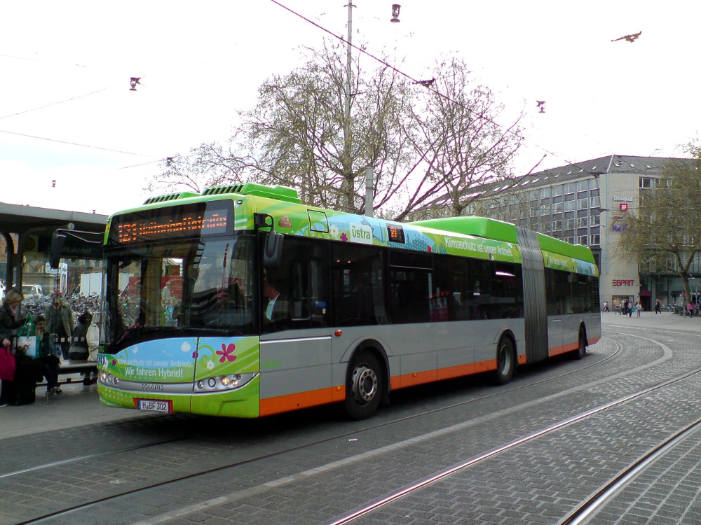 Нижняя Саксония, Solaris Urbino III 18 hybrid № 8302