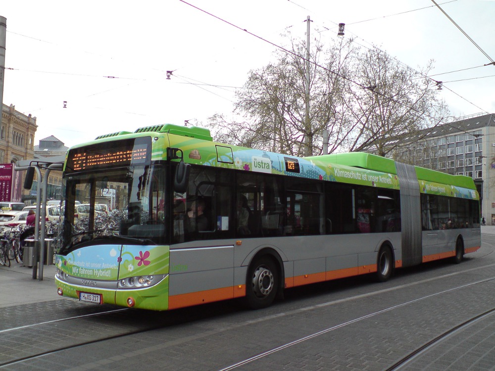 Нижняя Саксония, Solaris Urbino III 18 hybrid № 8317