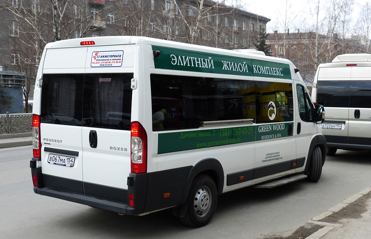 Новосибирская область, Нижегородец-2227SK (Peugeot Boxer) № В 067 МА 154