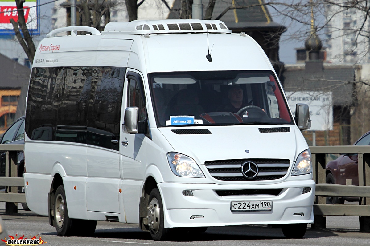 Москва, Луидор-22360C (MB Sprinter) № С 224 ХМ 190