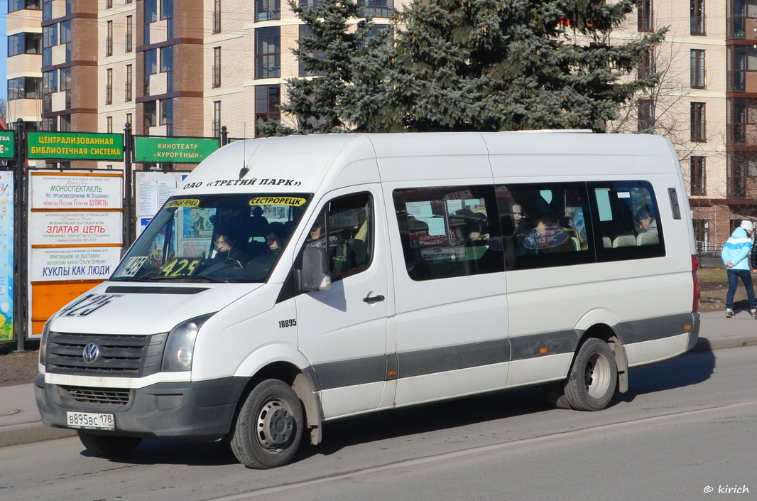 Санкт-Петербург, БТД-2219 (Volkswagen Crafter) № В 895 ВС 178