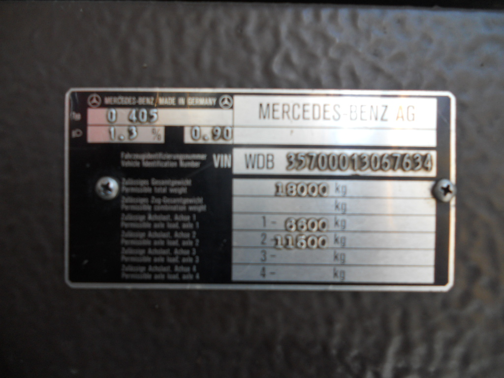 Obwód karagandyjski, Mercedes-Benz O405 Nr M 650 BW