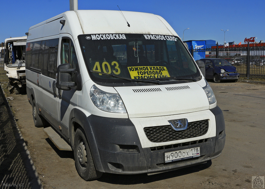 Sankt Petersburg, Nizhegorodets-2227SK (Peugeot Boxer) Nr. Н 900 ОХ 178