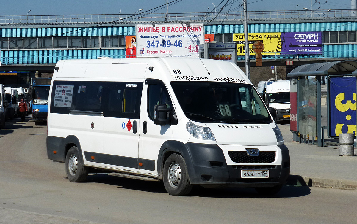 Новосибирская область, Нижегородец-2227SK (Peugeot Boxer) № В 556 ТУ 154