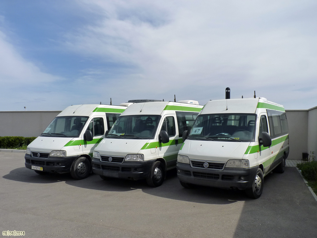 Севастополь, FIAT Ducato 244 CSMMC-RLL, -RTL № ТН 127 О 77; Севастополь, FIAT Ducato 244 CSMMC-RLL, -RTL № ТН 130 О 77; Севастополь, FIAT Ducato 244 CSMMC-RLL, -RTL № ТН 132 О 77; Севастополь — Разные фотографии