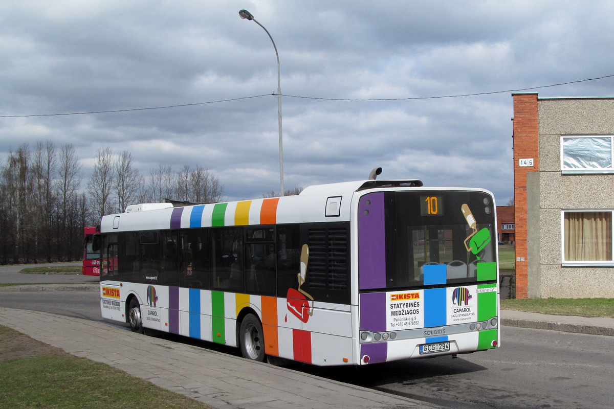 Литва, Solaris Urbino III 12 hybrid № 2186