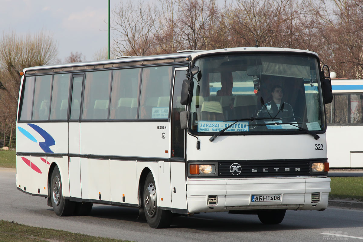 Литва, Setra S215HR № 323