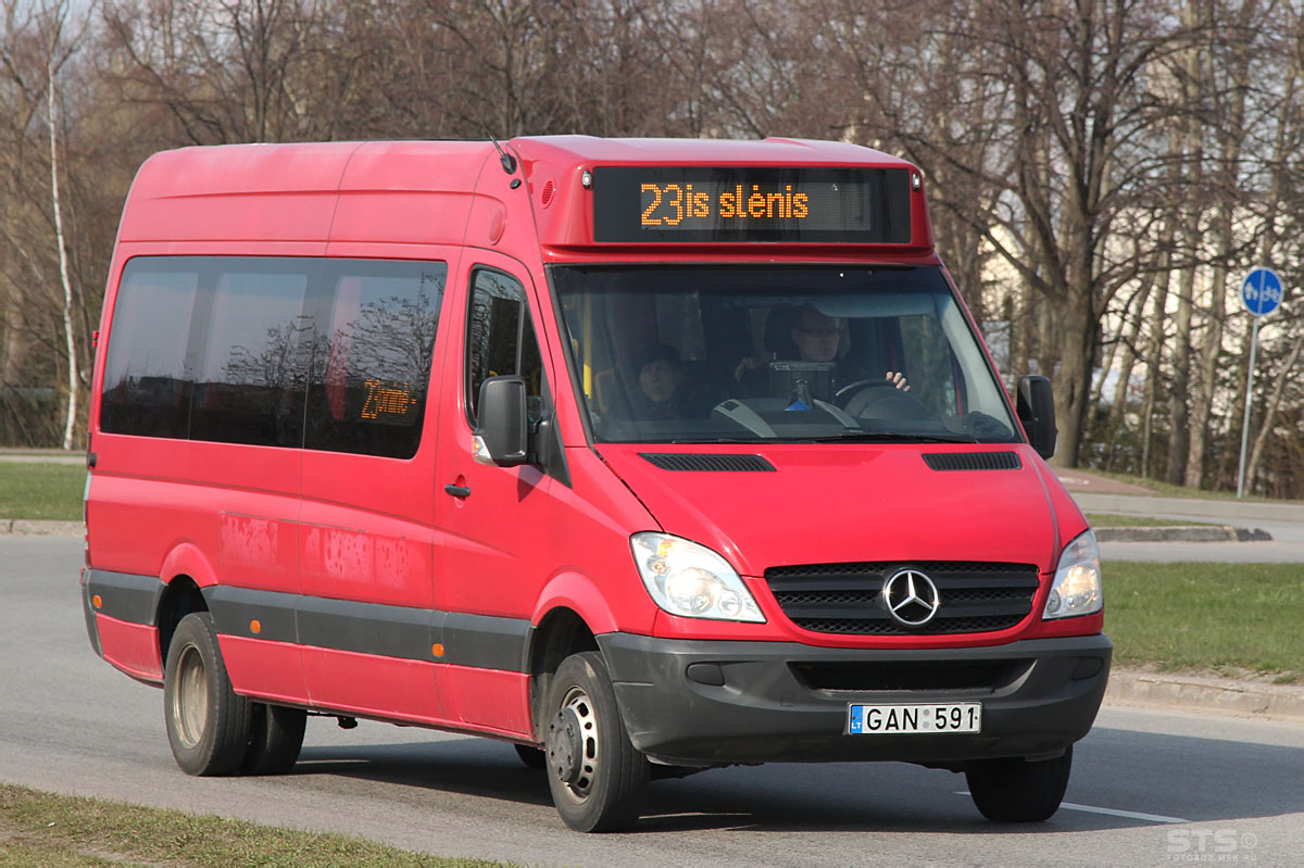 Литва, Mercedes-Benz Sprinter W906 515CDI № 03