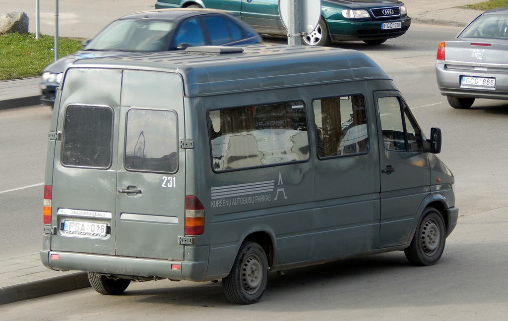 Литва, Mercedes-Benz Sprinter W901/W902 208D № 231