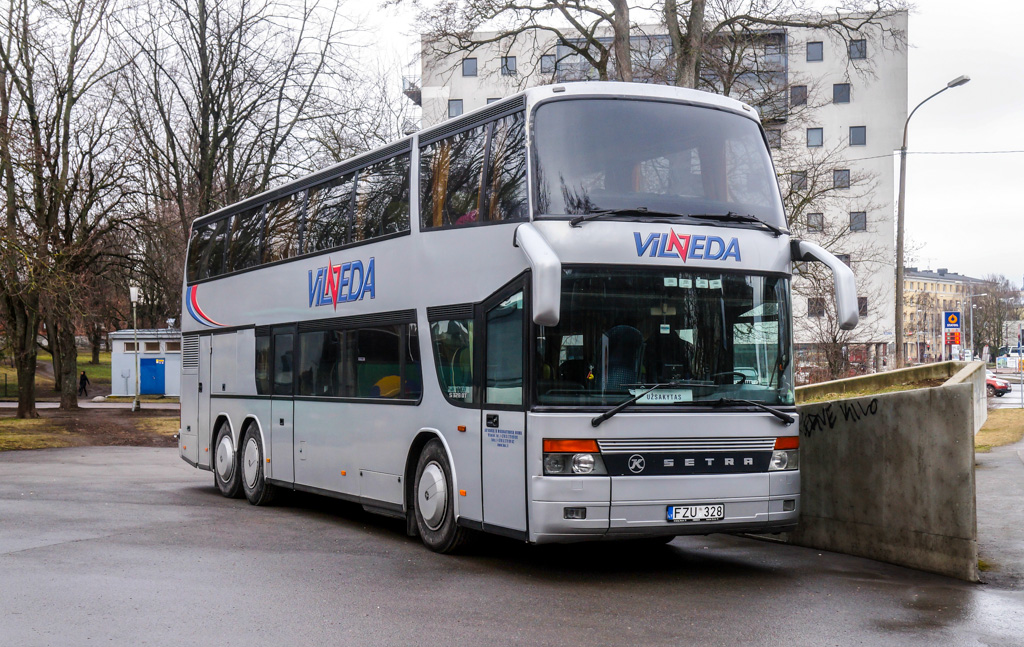 Литва, Setra S328DT № FZU 328