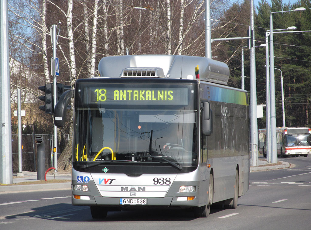 Литва, MAN A21 Lion's City NL273 CNG № 938